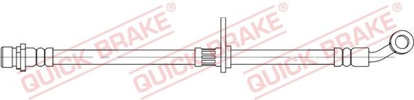 QUICK BRAKE Brake hose Article number: 58.873 cheaply