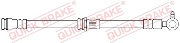 QUICK BRAKE Brake hose Article number: 59.804 cheaply