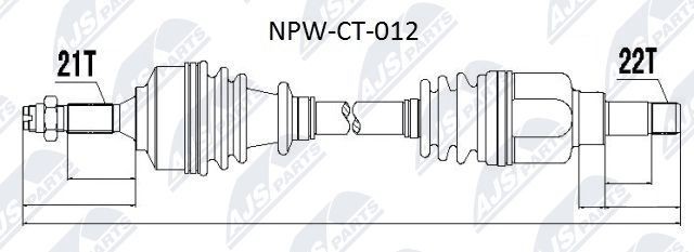 NTY Veovõll Artikli number: NPW-CT-012 soodsalt