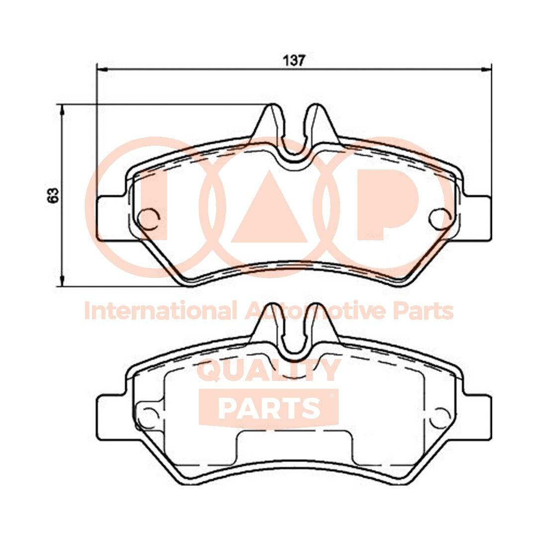 IAP QUALITY PARTS Track rod end Article number: 604-23020 cheaply