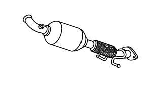 VEGAZ Catalytic converter Article number: FK-323 cheaply