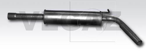 VEGAZ Middle silencer Article number: VS-626 cheaply
