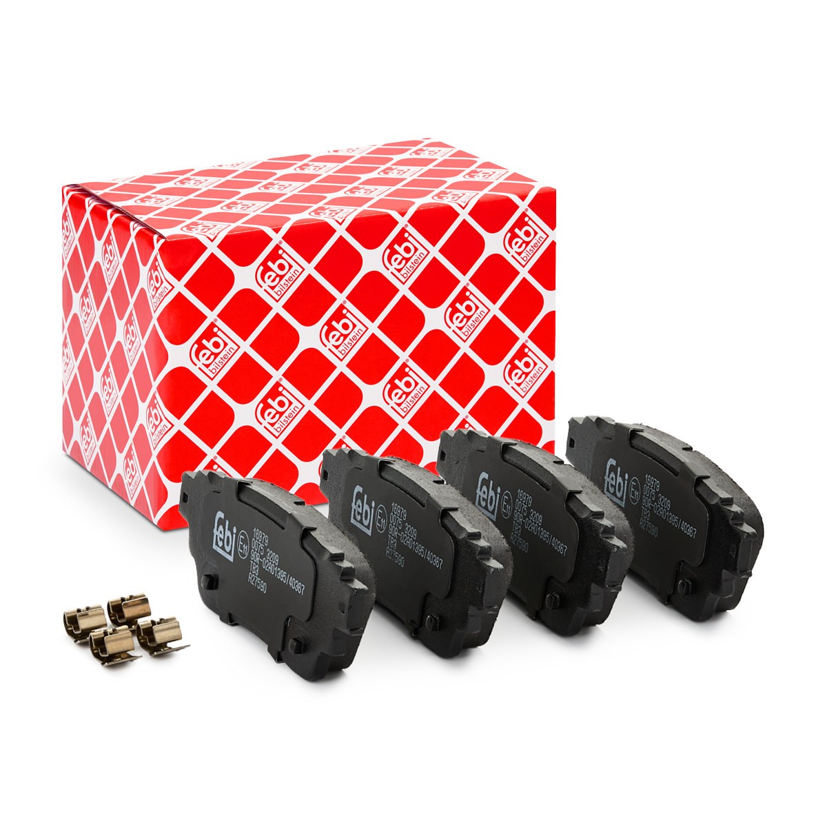 FEBI BILSTEIN Brake pad set Article number: 16979 cheaply