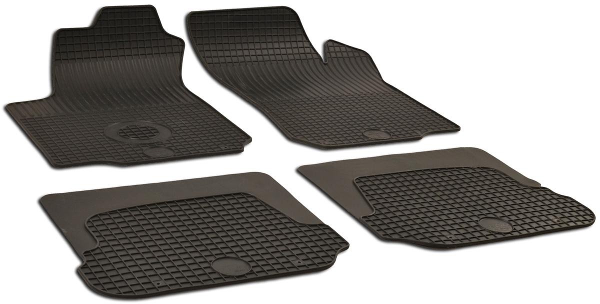 WALSER 50504 Floor mats OCTAVIA 1.8 T 4x4 150 PS Petrol 2010