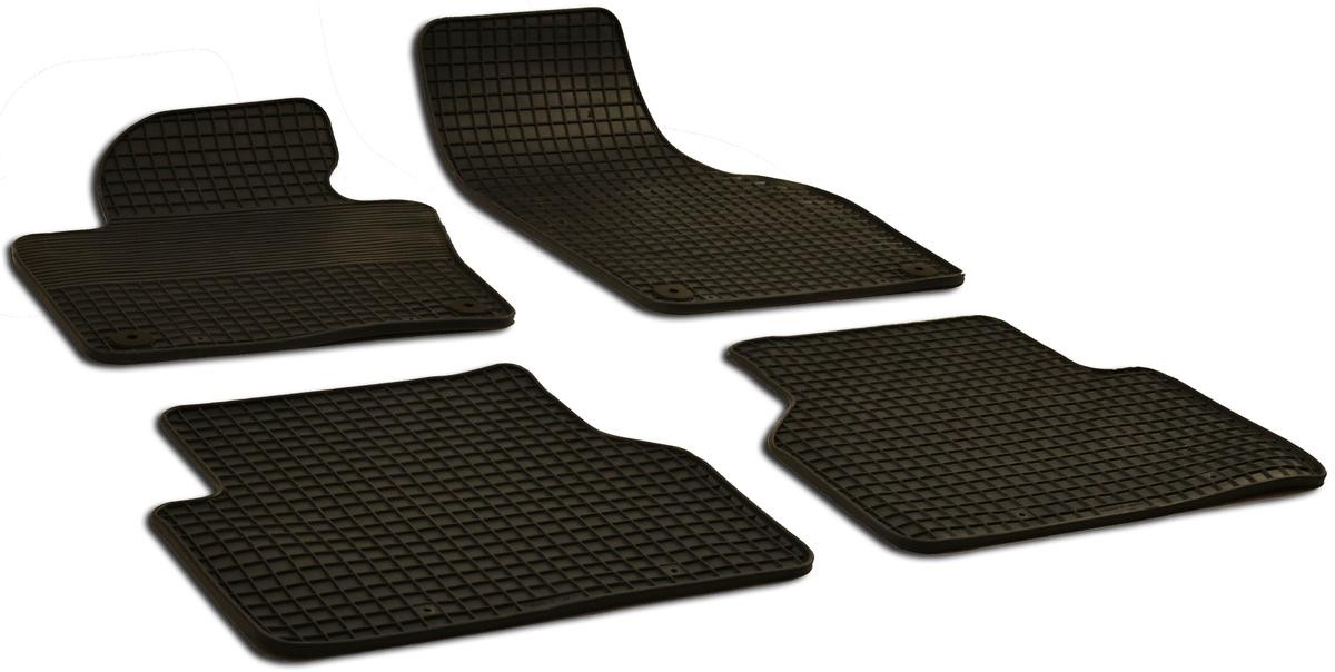 WALSER 50553 Floor mats TIGUAN 2.0 TSI 4motion 220 PS Petrol
