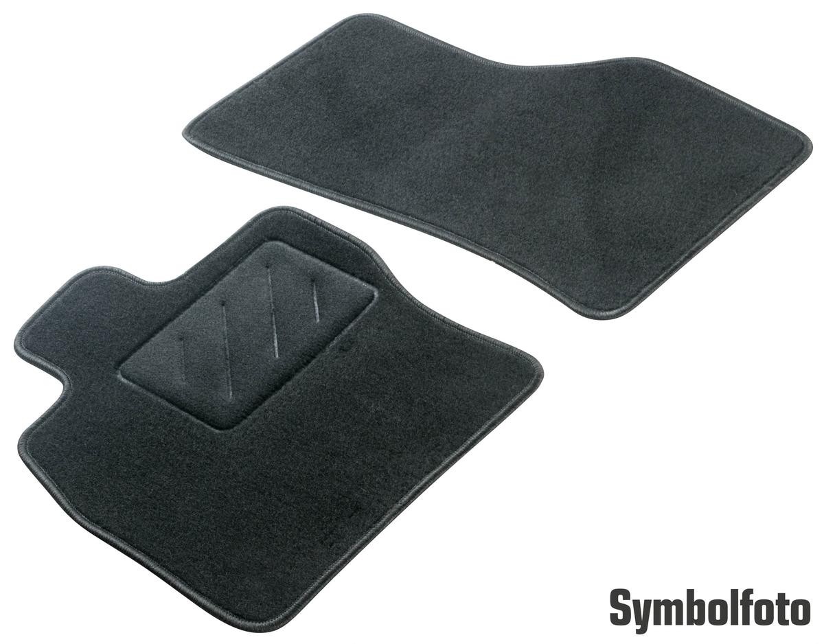 WALSER 80372 Floor mats TRANSPORTER 2.0 TSI 150 PS Petrol 2024