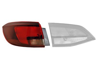 VAN WEZEL Rear light Article number: 3811931 cheaply