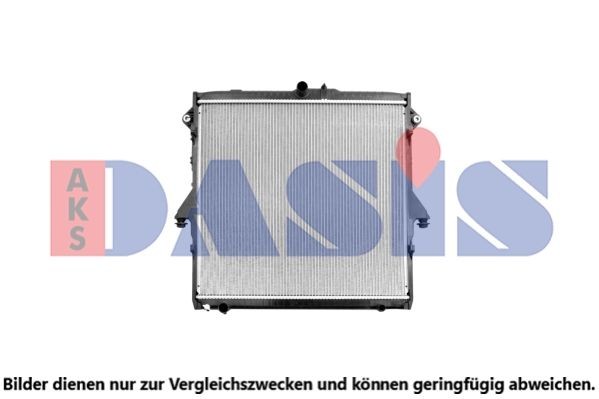 AKS DASIS Engine radiator Article number: 090157N cheaply
