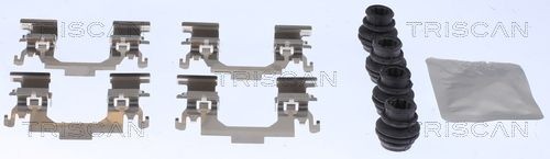 TRISCAN 8105 251605 Σετ βοηθ. εξαρτημάτων, τακάκια φρένων X-TRAIL 2.5 ALL MODE 4x4-i (NT32) 169 PS Βενζίνη