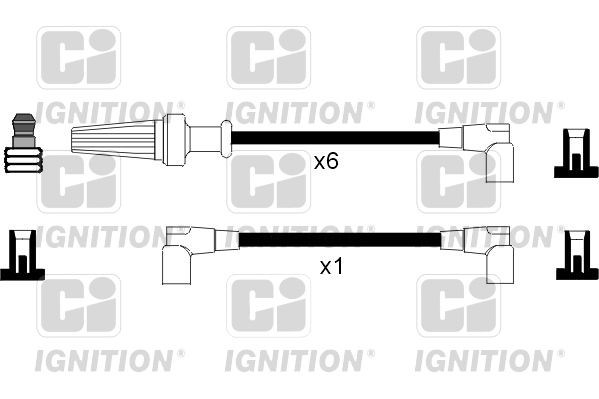 QUINTON HAZELL Ignition Cable Kit Article number: XC587 cheaply