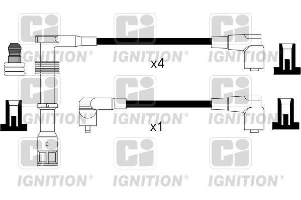 QUINTON HAZELL Ignition Cable Kit Article number: XC826 cheaply
