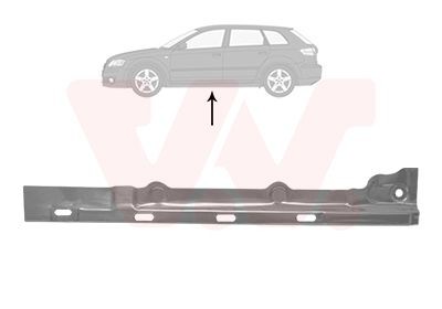 VAN WEZEL Rocker panel Article number: 5894107 cheaply