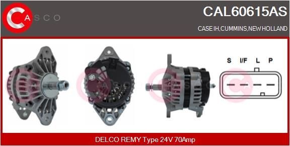CASCO Alternator Article number: CAL35404AS cheaply