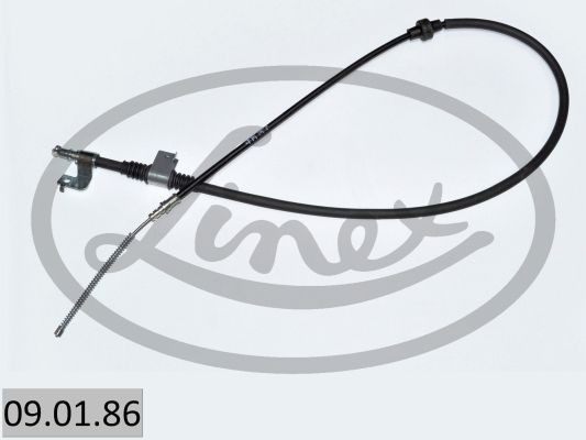 LINEX Cable, service brake Article number: 09.01.86 cheaply