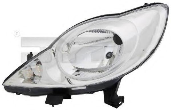 TYC Headlight Article number: 20-11608-05-2 cheaply
