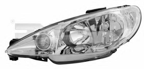 TYC Headlight Article number: 20-6156-05-2 cheaply