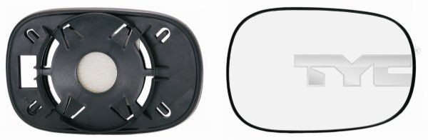 TYC Mirror Glass, outside mirror Article number: 310-0039-1 cheaply