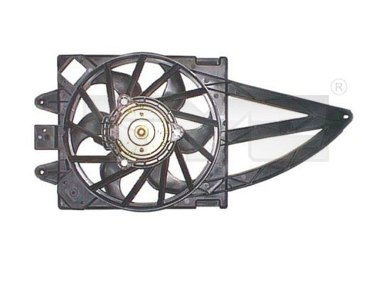 TYC Fan, radiator Article number: 809-1016 cheaply
