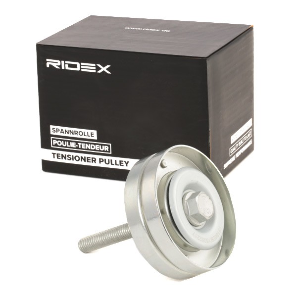 RIDEX Deflection / Guide Pulley, v-ribbed belt Article number: 312D0099 cheaply