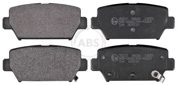 A.B.S. Brake pad set Article number: 35217 cheaply