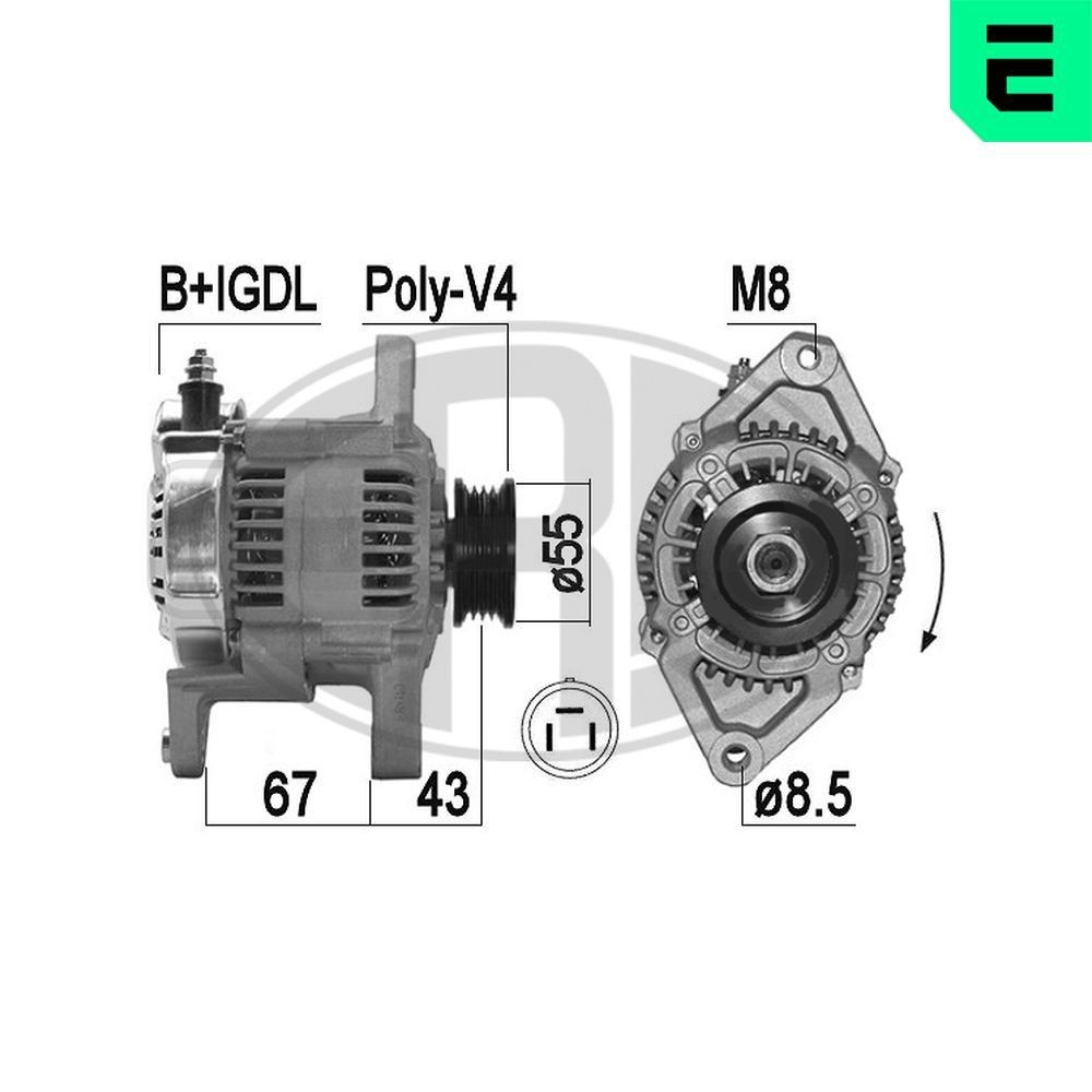 ERA Alternator Article number: 209508A cheaply
