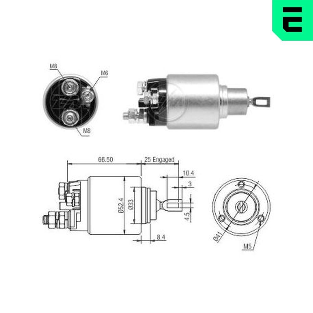 ERA Starter solenoid Article number: ZM5382 cheaply