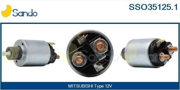 SANDO SEF72012.1 Електромотор, вентилатор на радиатора FOCUS 1.8 TDCi 115 K.C. дизел 2007