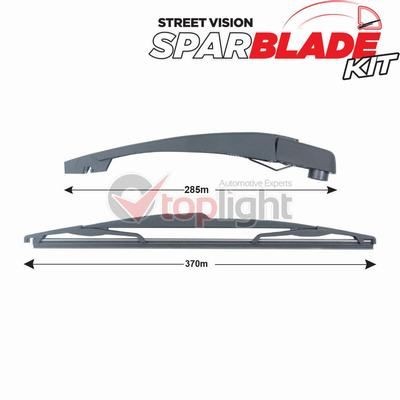 AE TOPLIGHT TRA-D1D2 Wiper Arm Set, window cleaning TWINGO 1.6 RS 133 PS Petrol