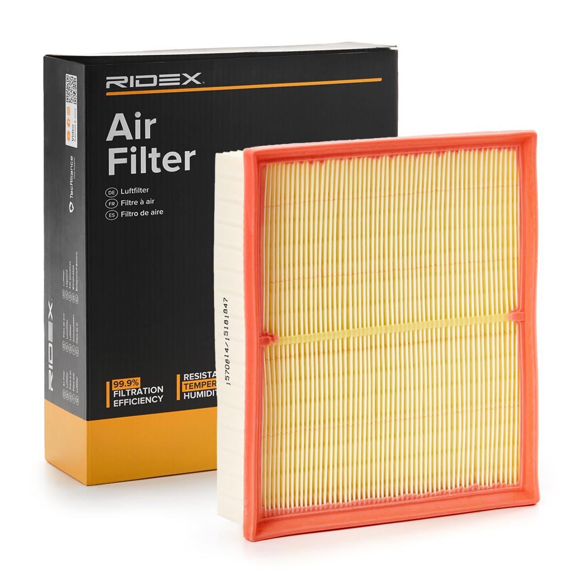 RIDEX Air filter Article number: 8A0981 cheaply