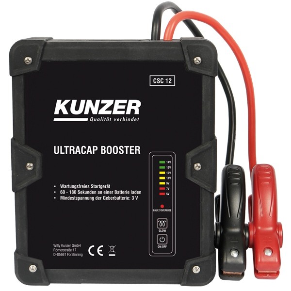 KUNZER Jumpstarter Varenummer: CSC 12 billige