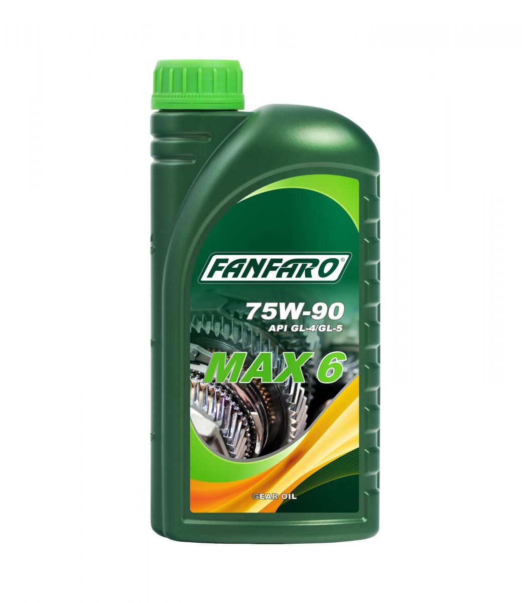 FANFARO Akselgearolie MAX 6 Varenummer: FF8706-1 billige