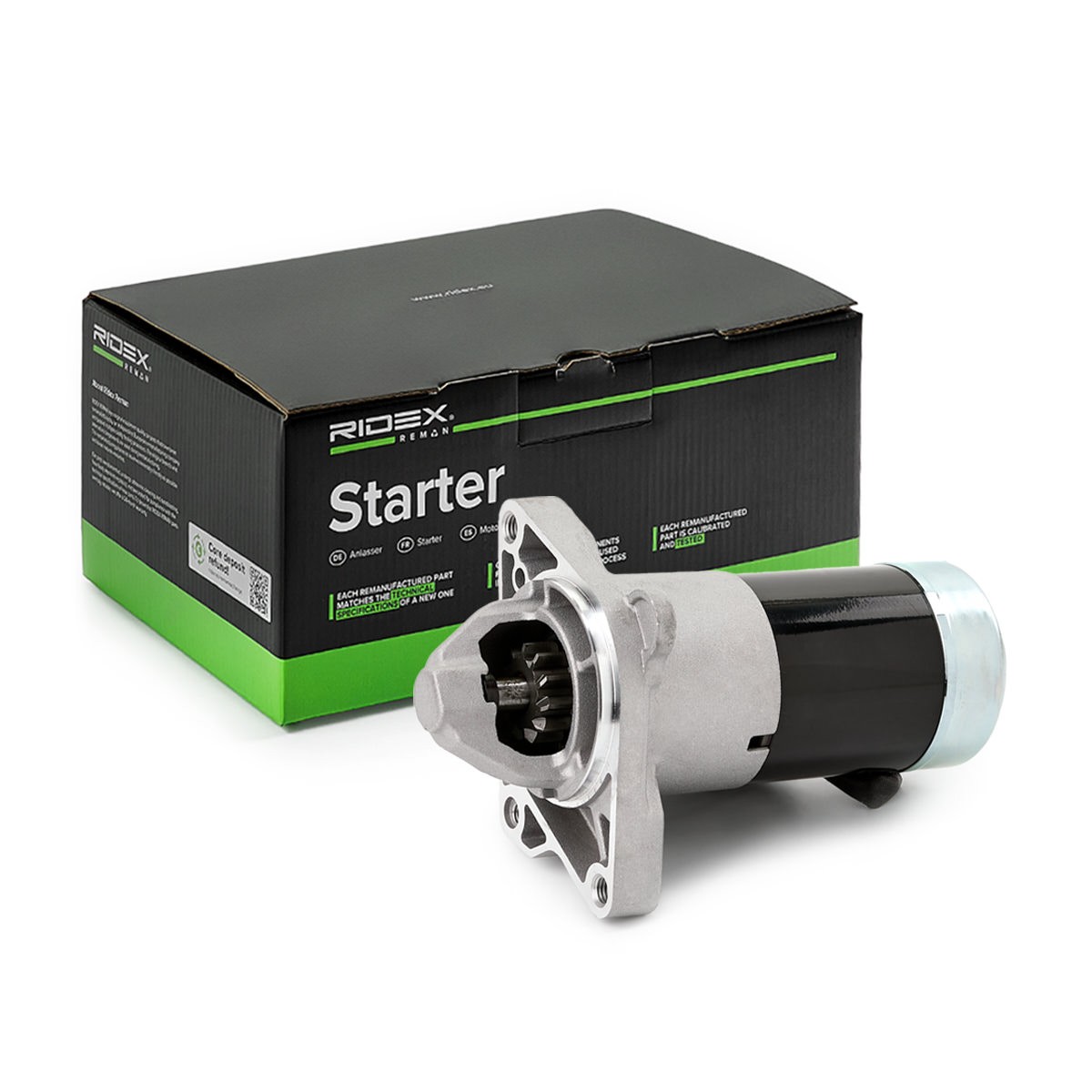 RIDEX REMAN Starter Varenummer: 2S0083R billige