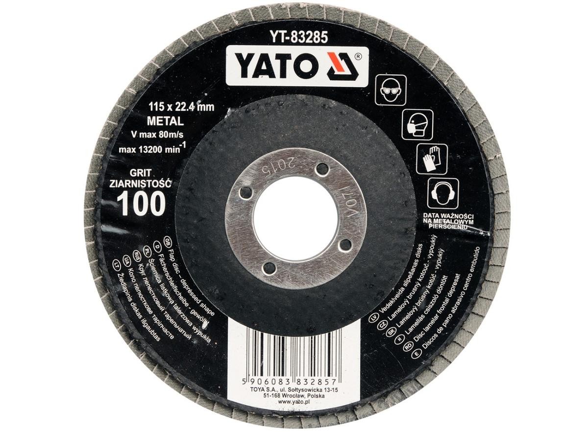 YATO Slibeskive, vinkelsliber Varenummer: YT-83283 billige