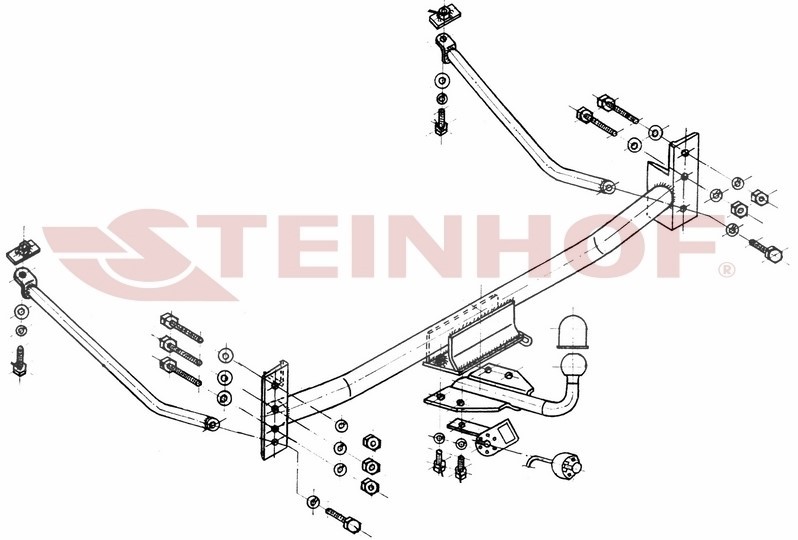 STEINHOF Trailer Hitch Article number: A-070 cheaply
