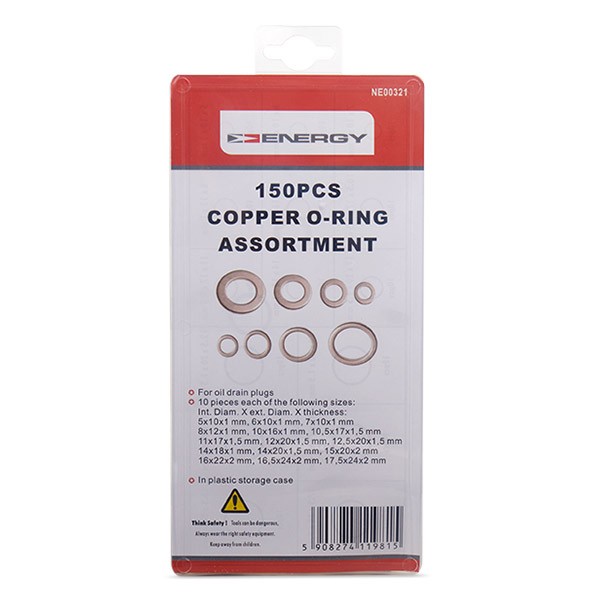 ENERGY Sortiment, O-ring Varenummer: NE00321 billige