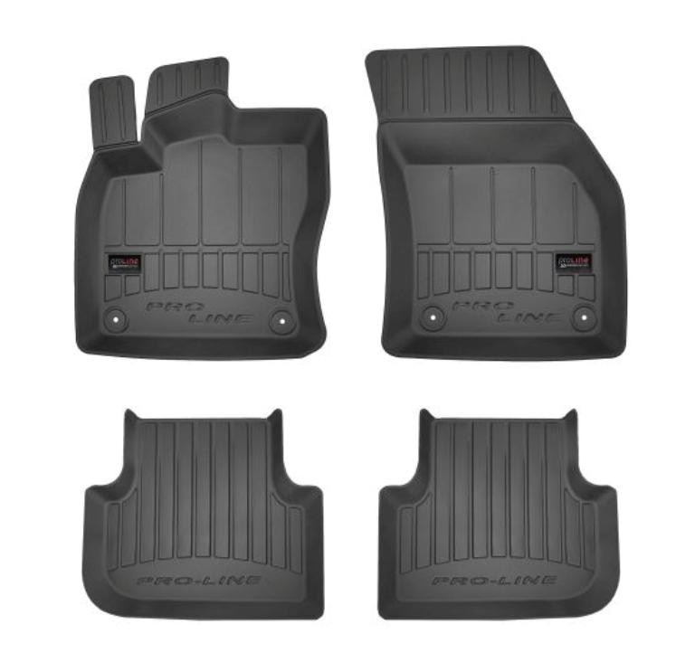 FROGUM 3D407343 Floor mats TIGUAN 2.0 TSI 4motion 220 PS Petrol