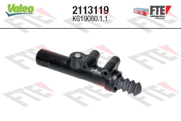 VALEO Hovedcylinder, kobling Varenummer: 2113119 billige