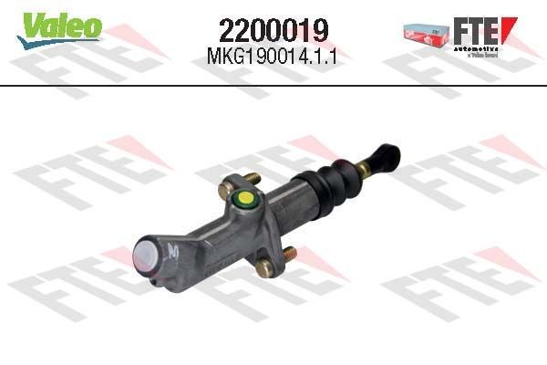 VALEO Hovedcylinder, kobling Varenummer: 2200019 billige