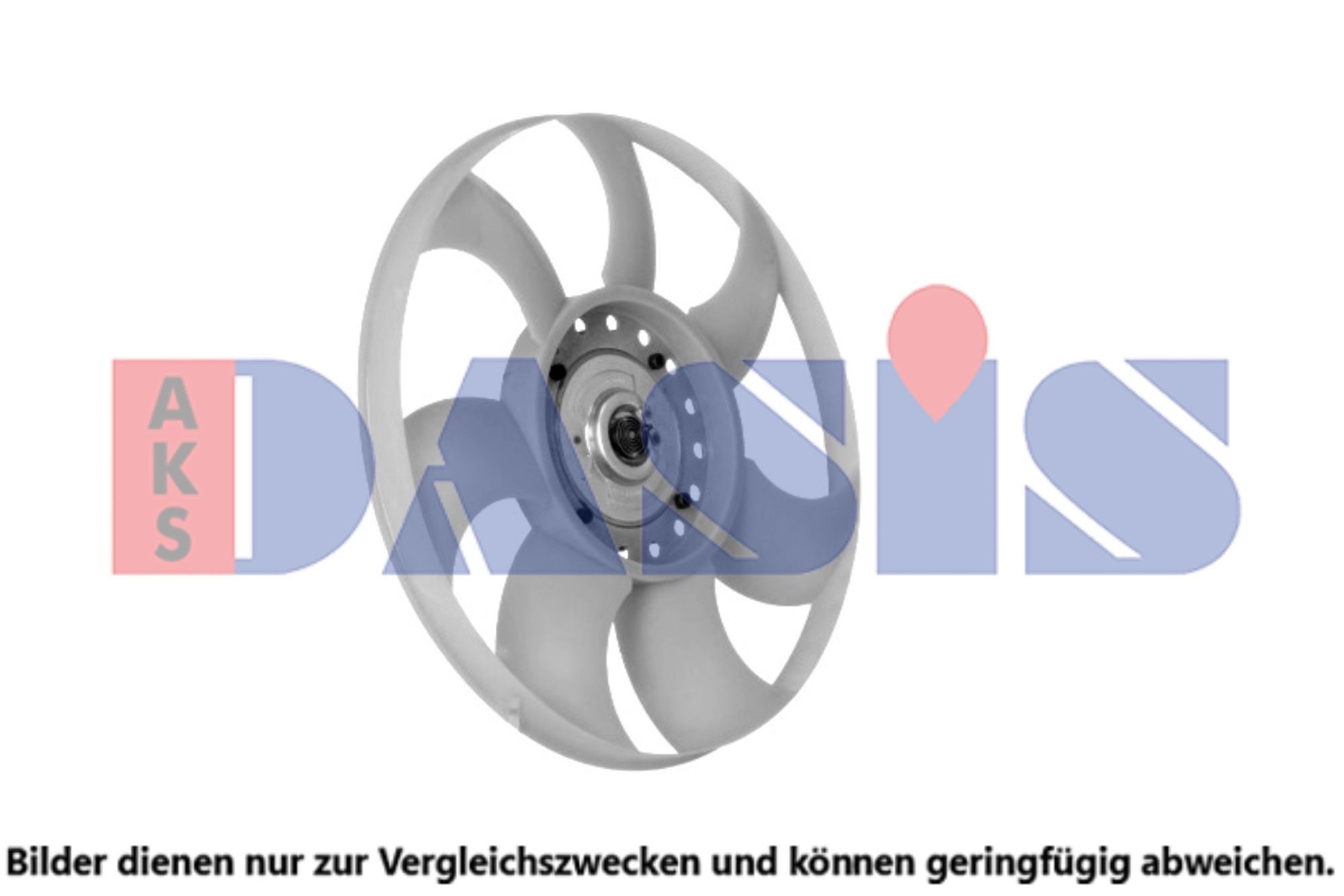 AKS DASIS Fan, radiator Article number: 098158N cheaply