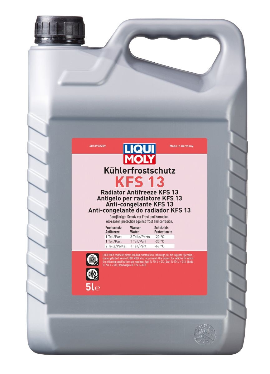 LIQUI MOLY 21140 Jahutusvedelik T-ROC 1.5 TSI 150 HP Bensiin