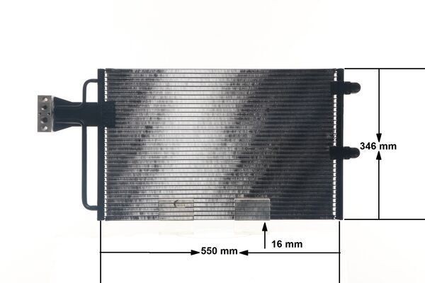 MAHLE ORIGINAL Air conditioning condenser Article number: AC 151 000S cheaply
