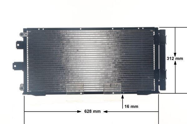 MAHLE ORIGINAL Air conditioning condenser Article number: AC 333 000S cheaply