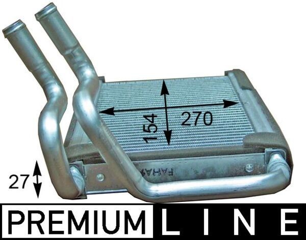 MAHLE ORIGINAL Air conditioning condenser Article number: AC 566 000P cheaply