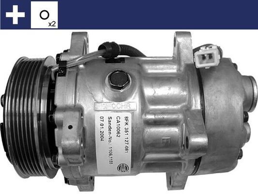 MAHLE ORIGINAL Air conditioning compressor Article number: ACP 360 000S cheaply