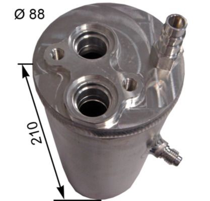 MAHLE ORIGINAL Dryer, air conditioning Article number: AD 44 000S cheaply