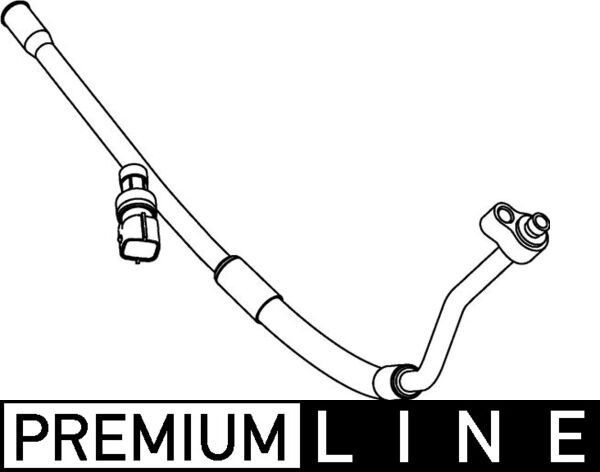MAHLE ORIGINAL High Pressure Line, air conditioning Article number: AP 73 000P cheaply