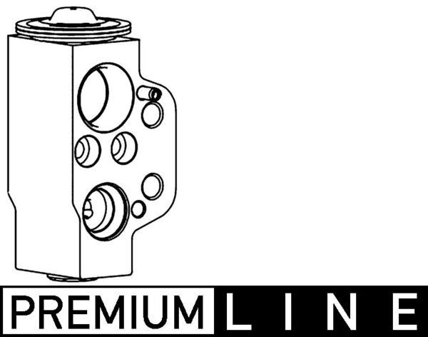 MAHLE ORIGINAL AC expansion valve Article number: AVE 75 000P cheaply