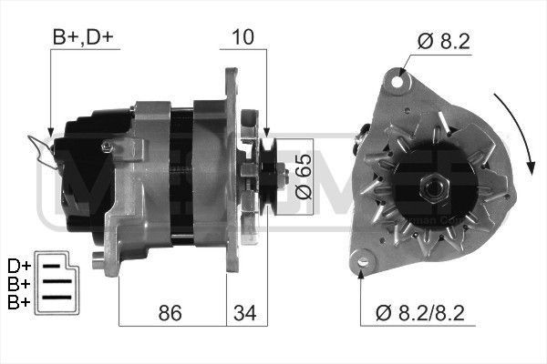 MESSMER Alternator Article number: 210588A cheaply