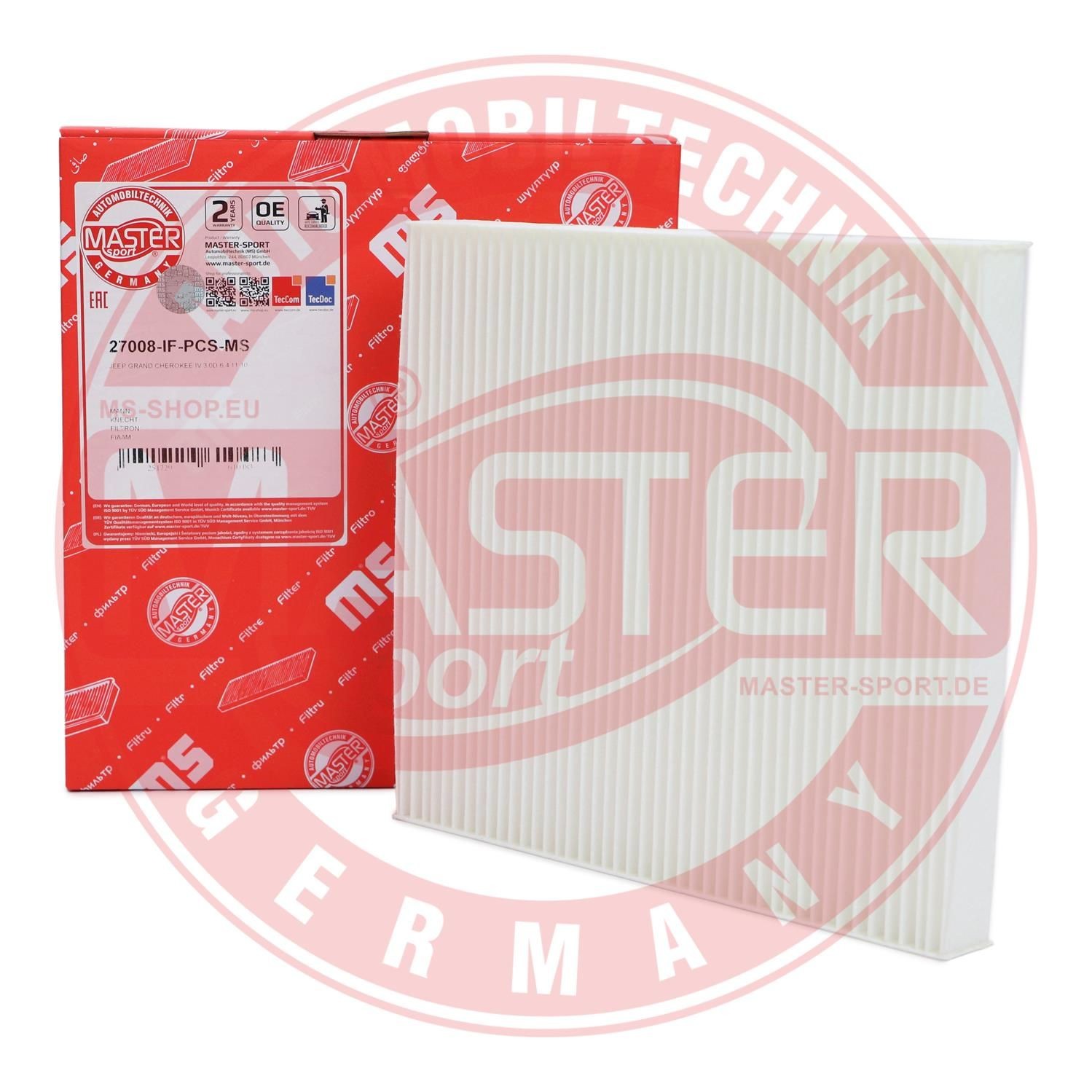 MASTER-SPORT Pollen filter Article number: 27008-IF-PCS-MS cheaply