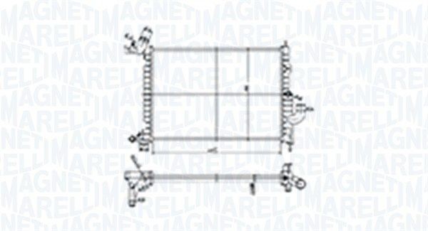 MAGNETI MARELLI Engine radiator Article number: 350213184500 cheaply